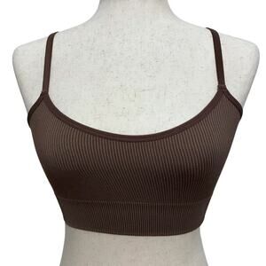 b.tempt'd NWOT Brown Sports Bra Women S